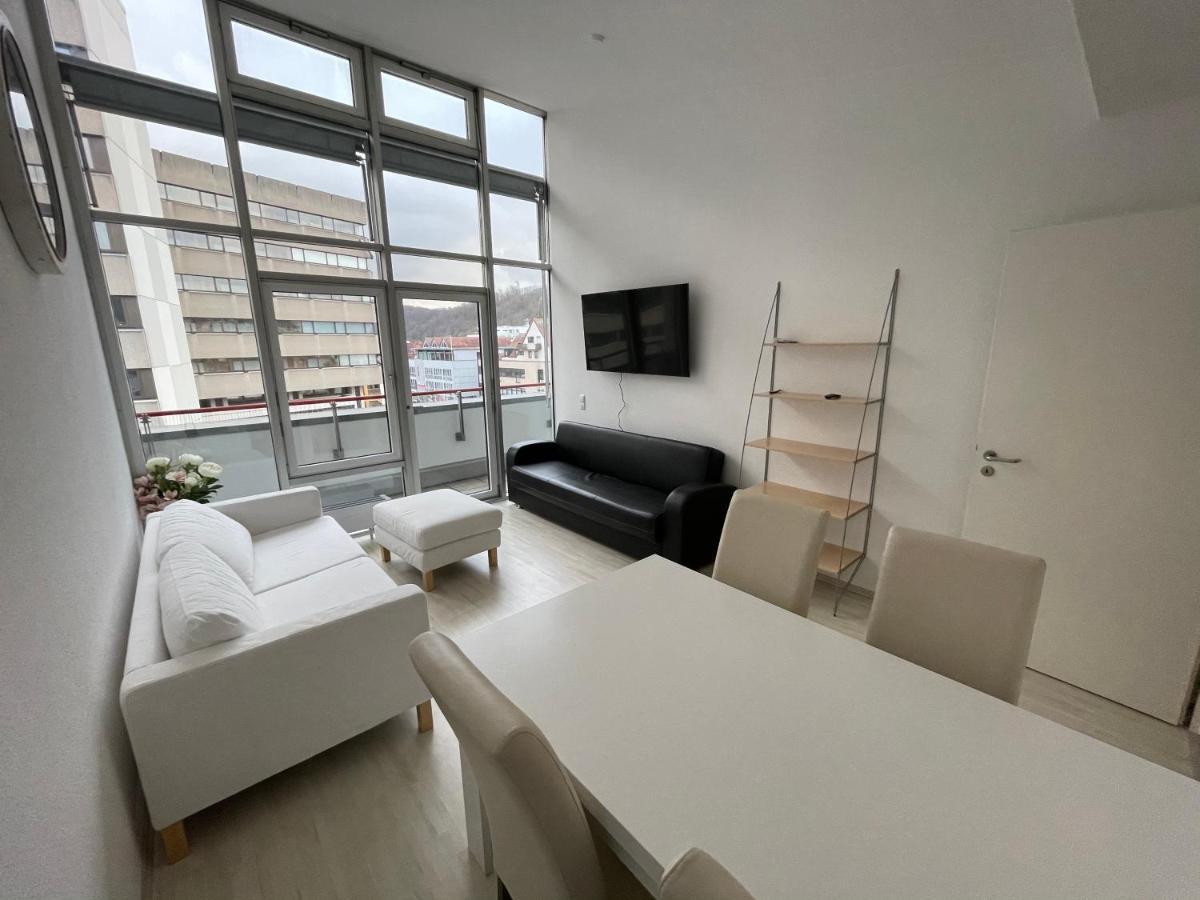 Premium Penthouse Wohnung Mit Schlossblick Zentral In Heidenheim Mit Tiefgarage Екстер'єр фото