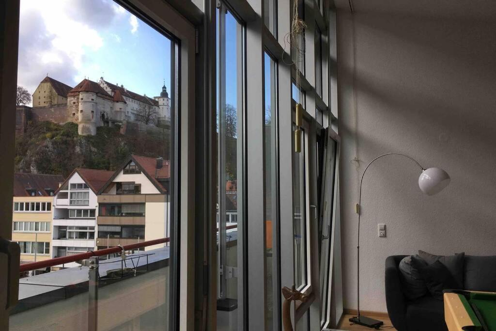 Premium Penthouse Wohnung Mit Schlossblick Zentral In Heidenheim Mit Tiefgarage Екстер'єр фото
