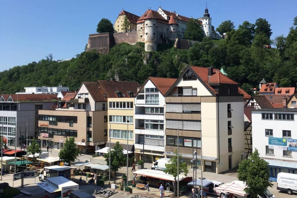 Premium Penthouse Wohnung Mit Schlossblick Zentral In Heidenheim Mit Tiefgarage Екстер'єр фото