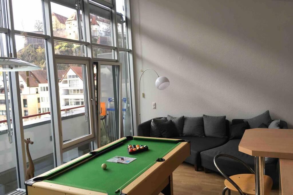 Premium Penthouse Wohnung Mit Schlossblick Zentral In Heidenheim Mit Tiefgarage Екстер'єр фото